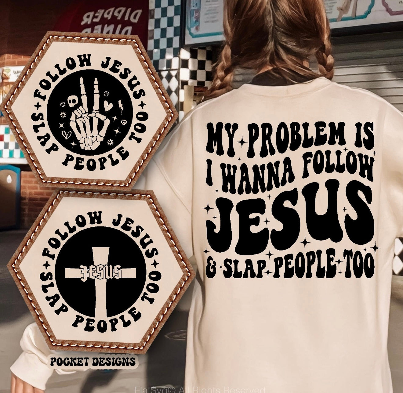 Follow Jesus and slap people