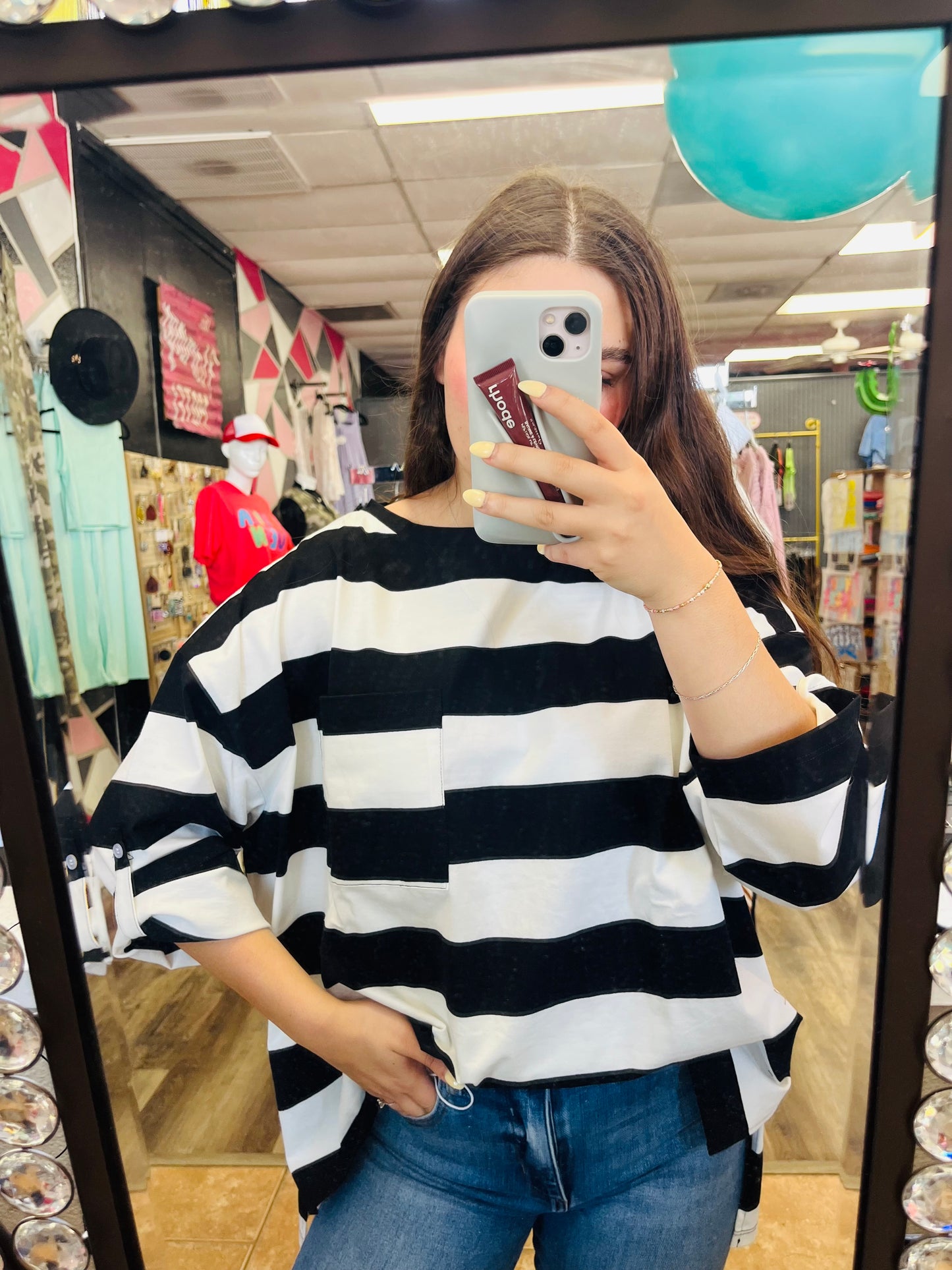 Black & White oversized