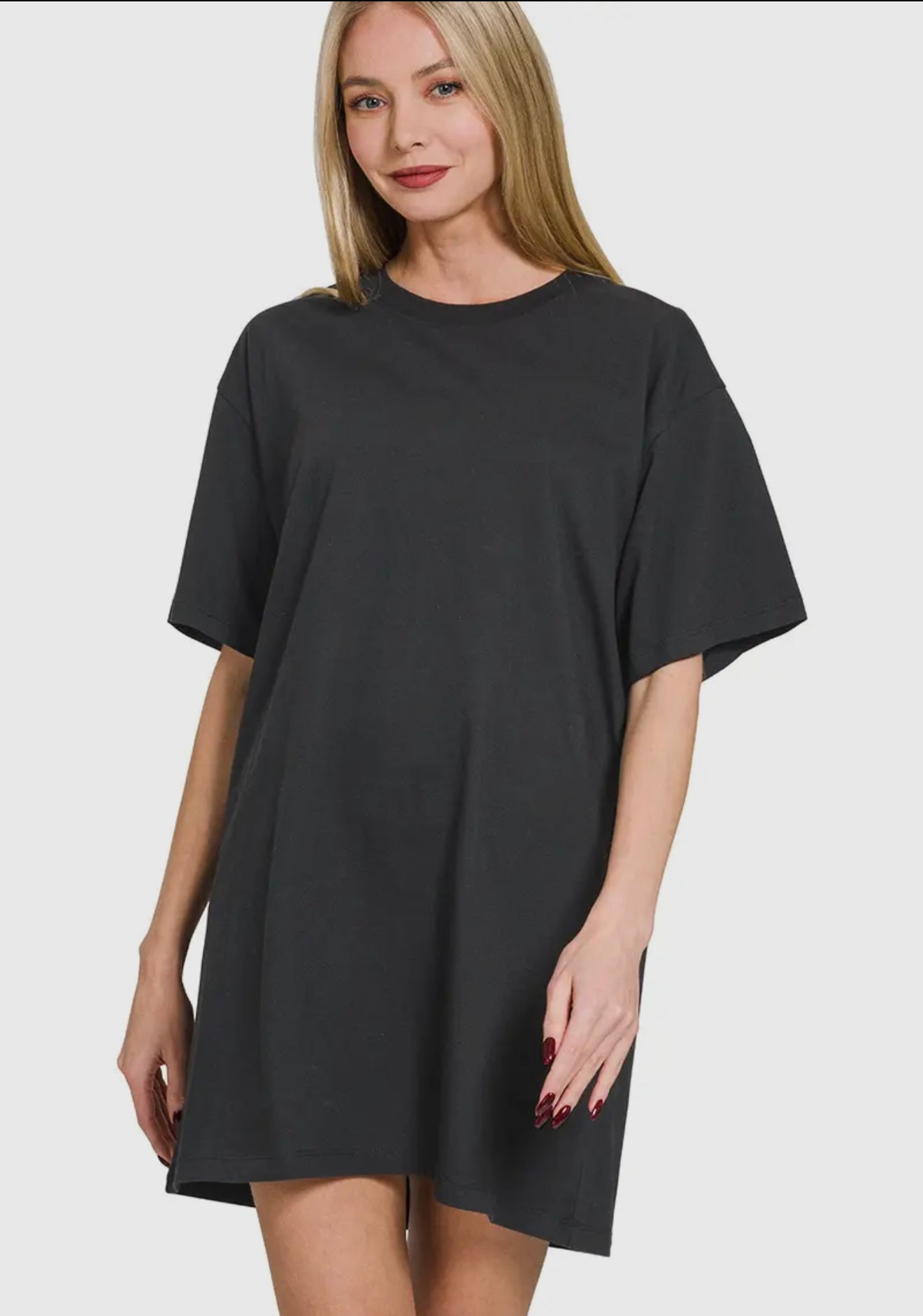 Round Neck Tee Dress