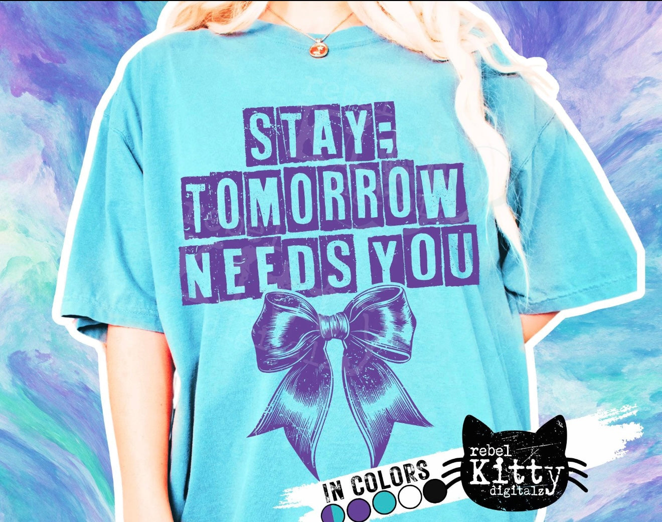 Stay tomorrow needs you