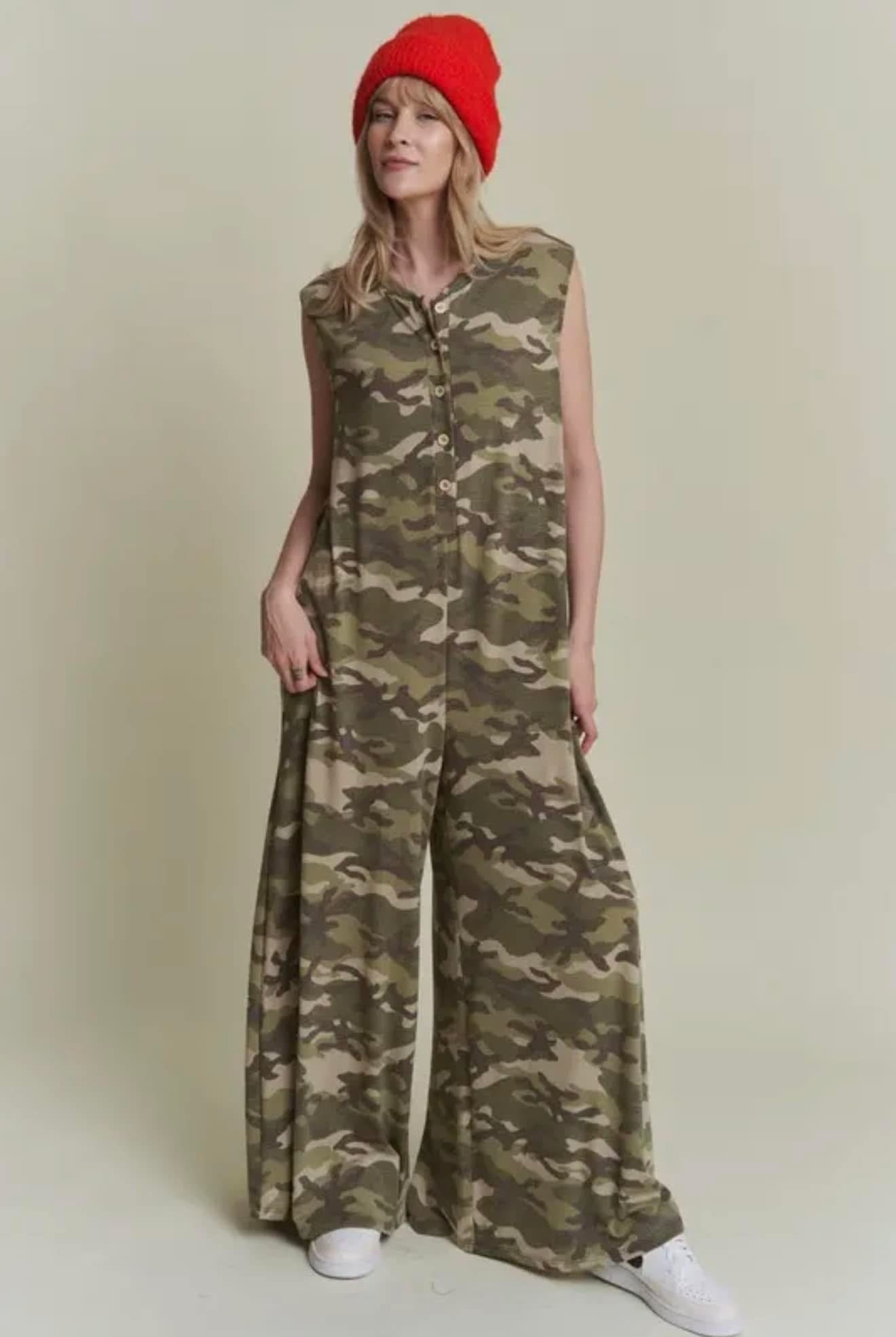 Camo Romper