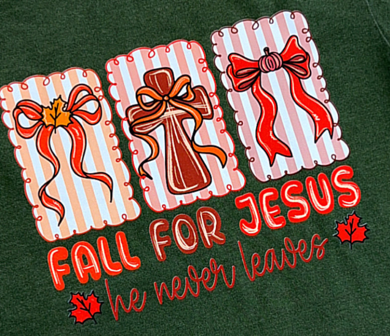 Fall for Jesus DTF