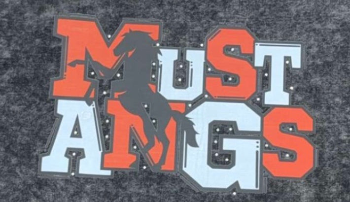 Mustang spirt DTF