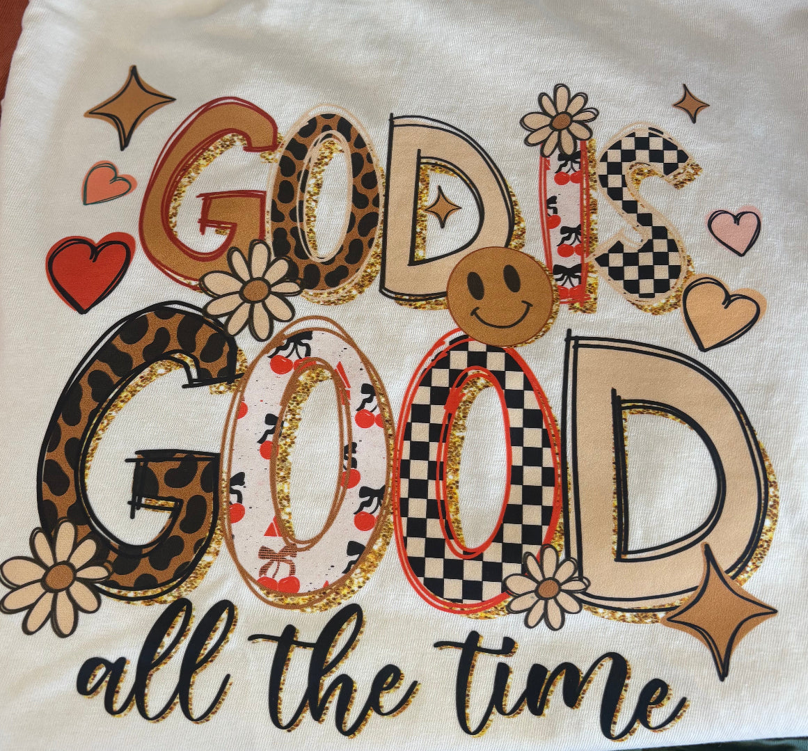 God is good DTF print