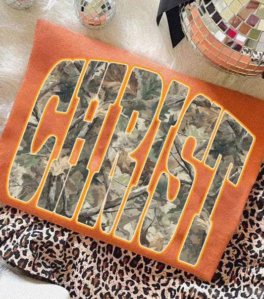 Comfort Color Camo Worship