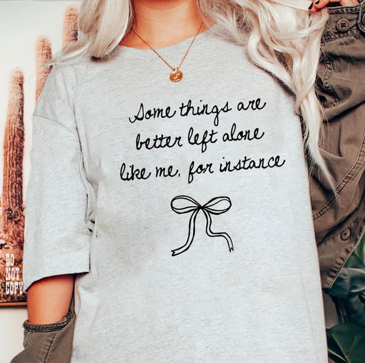 Some things are better left alone