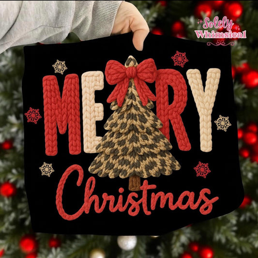 Merry Christmas leopard