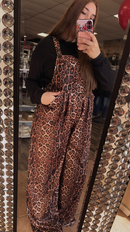 Leopard Overalls