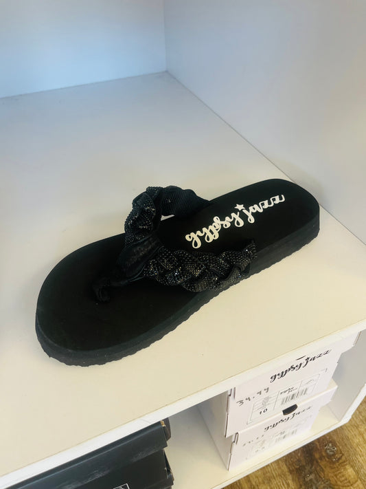 Gypsy jazz flip flops