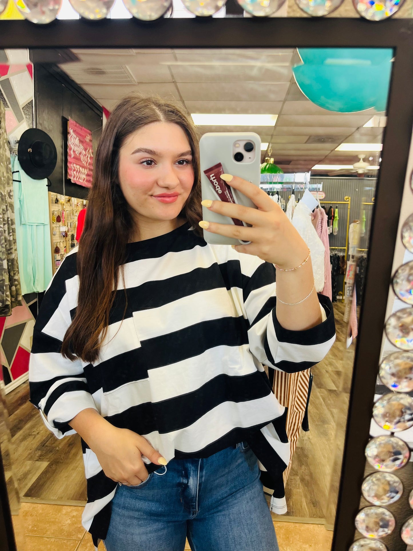 Black & White oversized