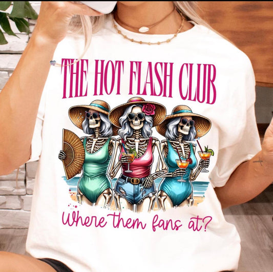 The hot flash club