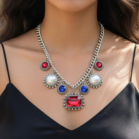Crystal Charm Necklace