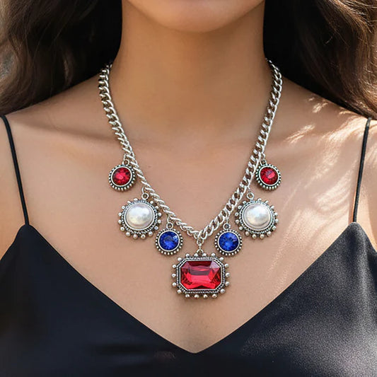Crystal Charm Necklace