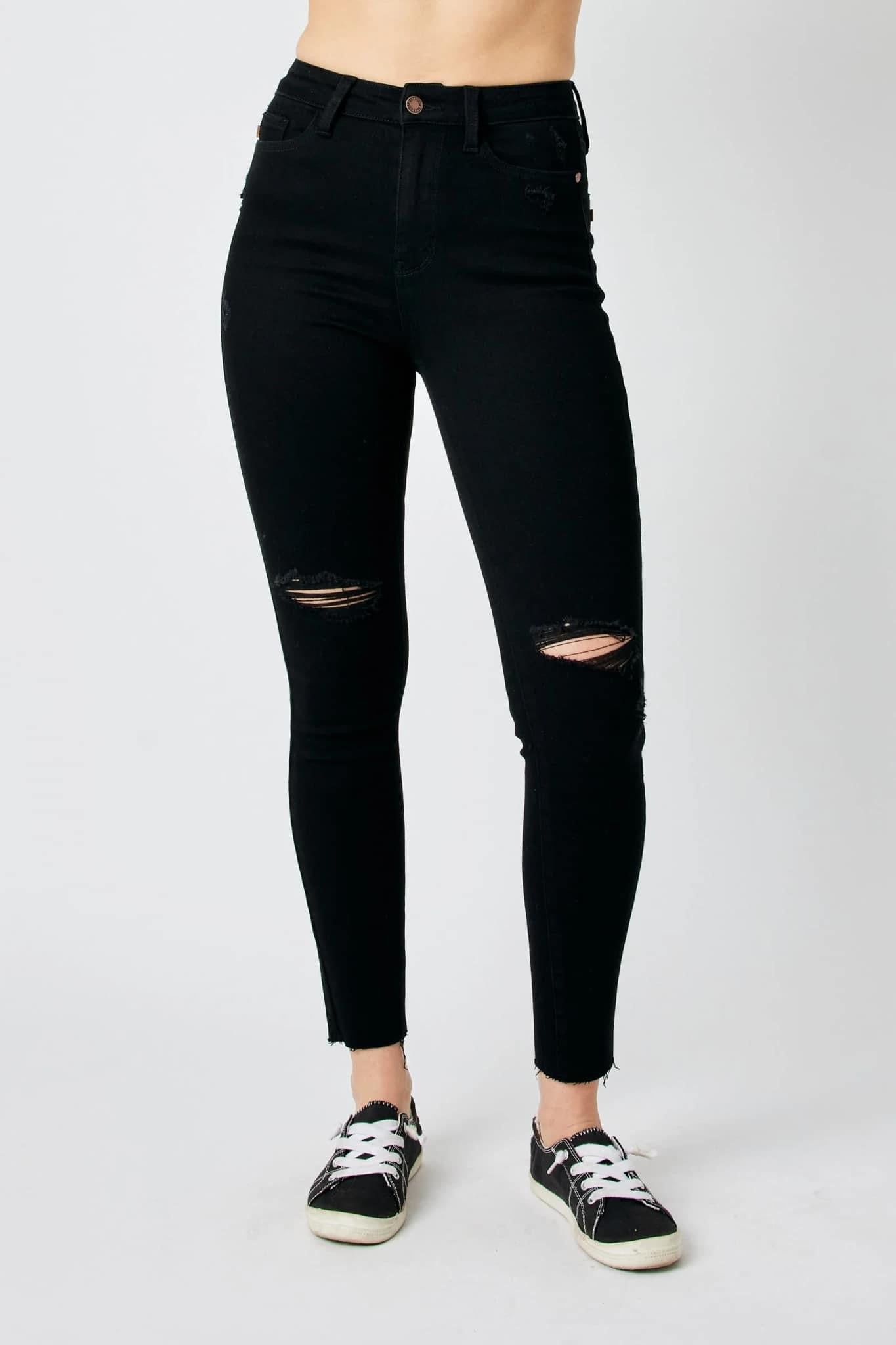 Judy Blue Skinny Black Denim