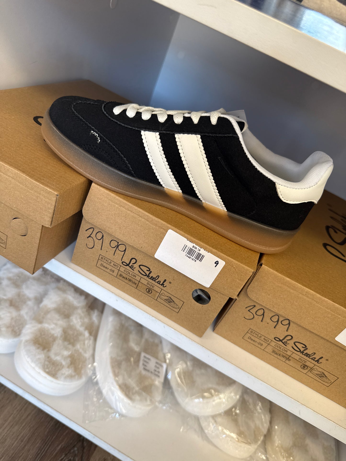 Black & White Sneakers