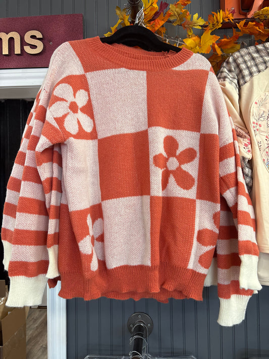 Retro Fall Sweater