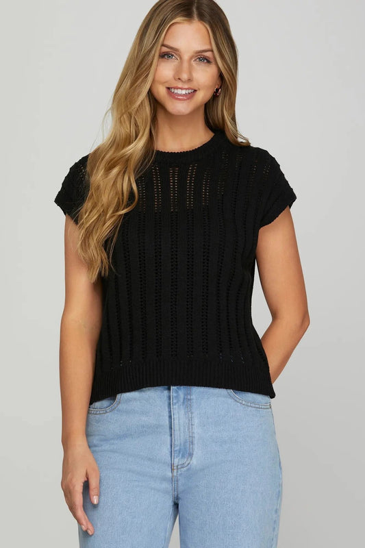 Black Sweater top