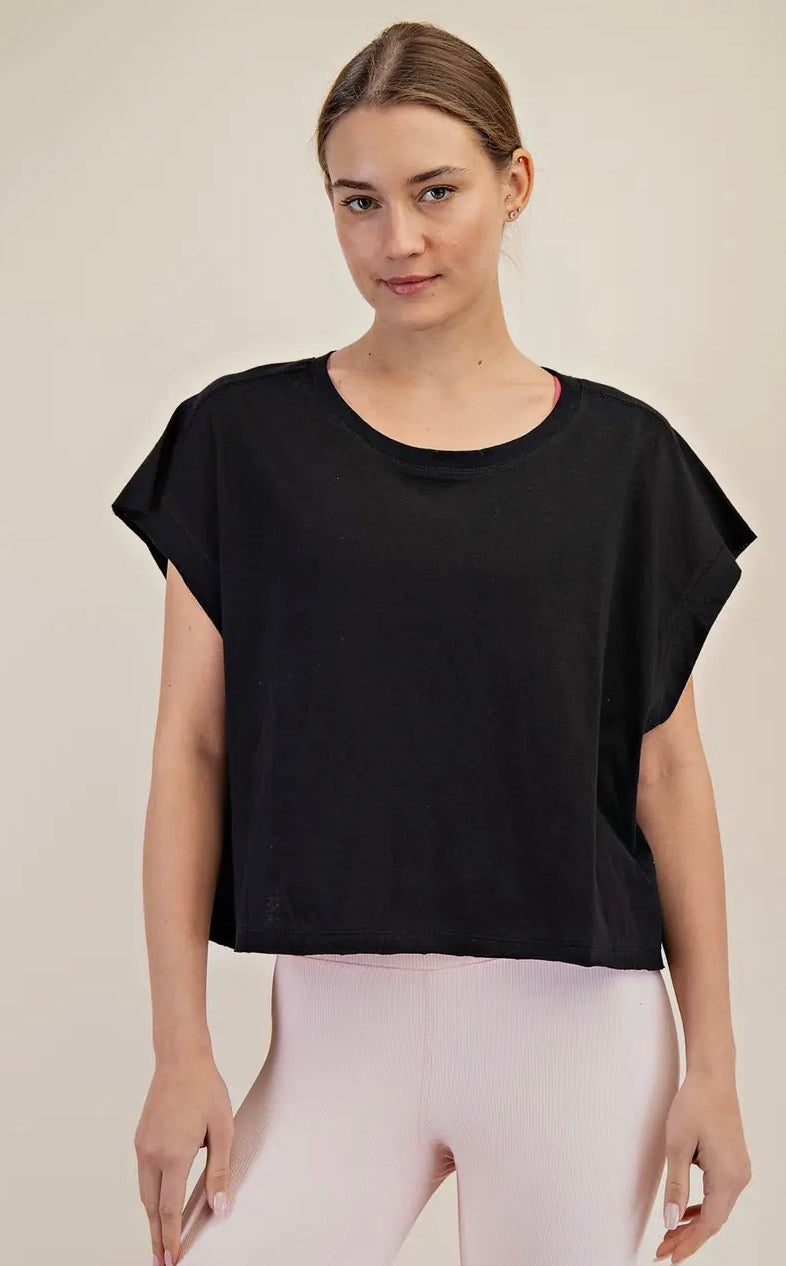 Cotton Slub Open Back