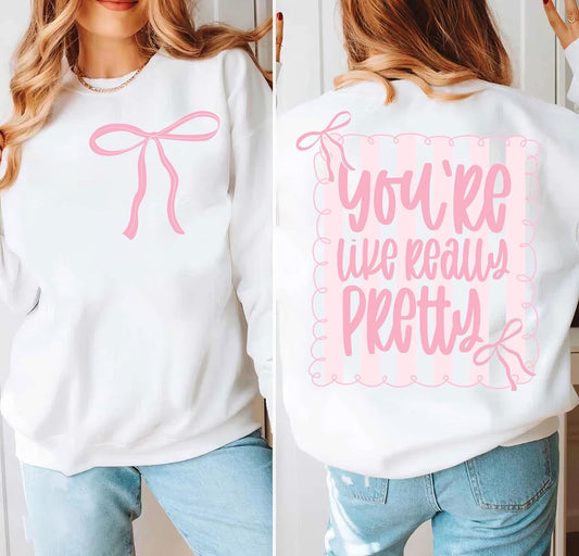 Your like really pretty