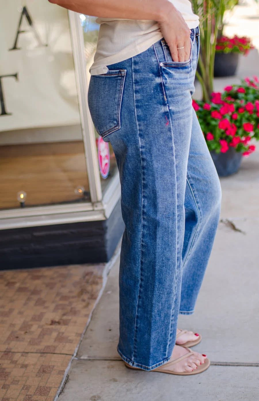 Risen Denim Barrel