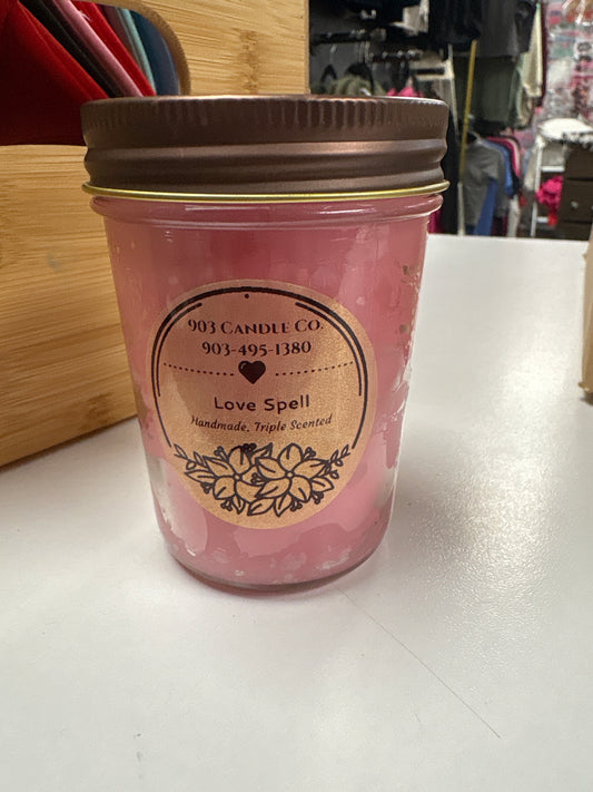 Love spell candle