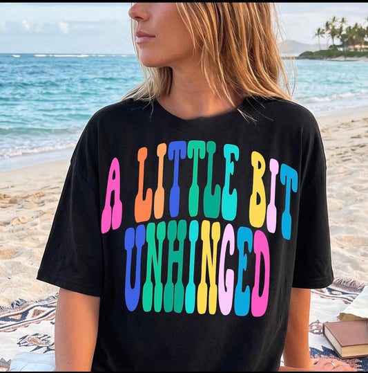 A little but unhinged