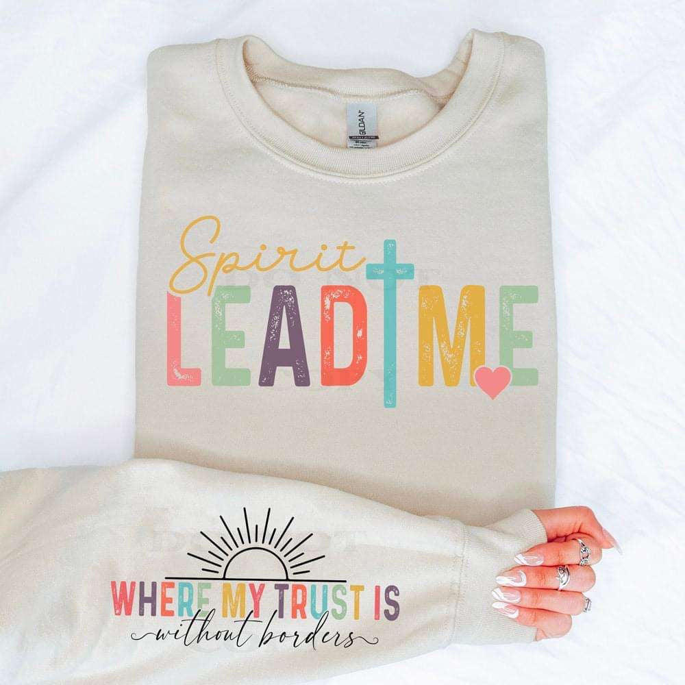 Lead me sweatshirt