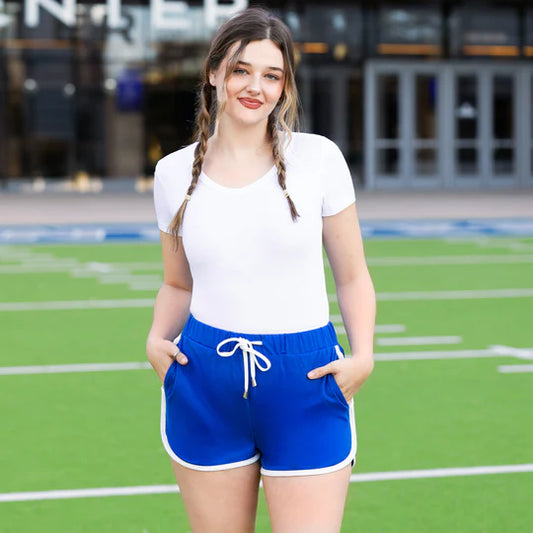 Varsity game day shorts