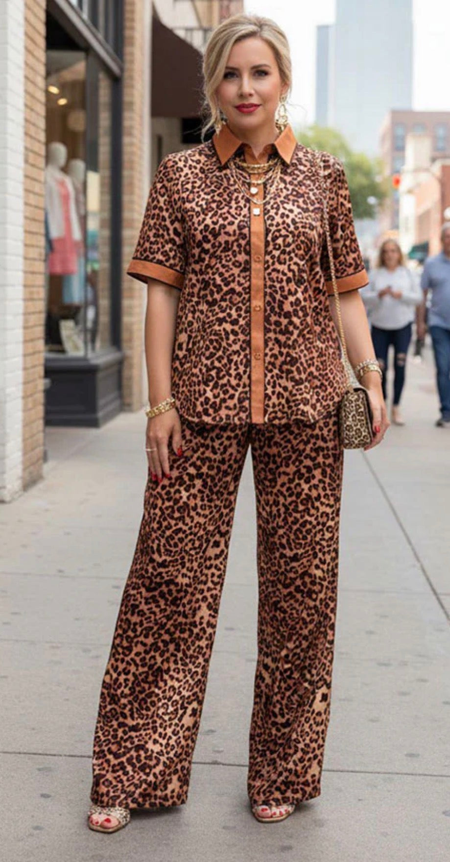 Leopard 2pc set