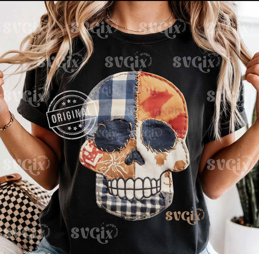 Skull patchwork