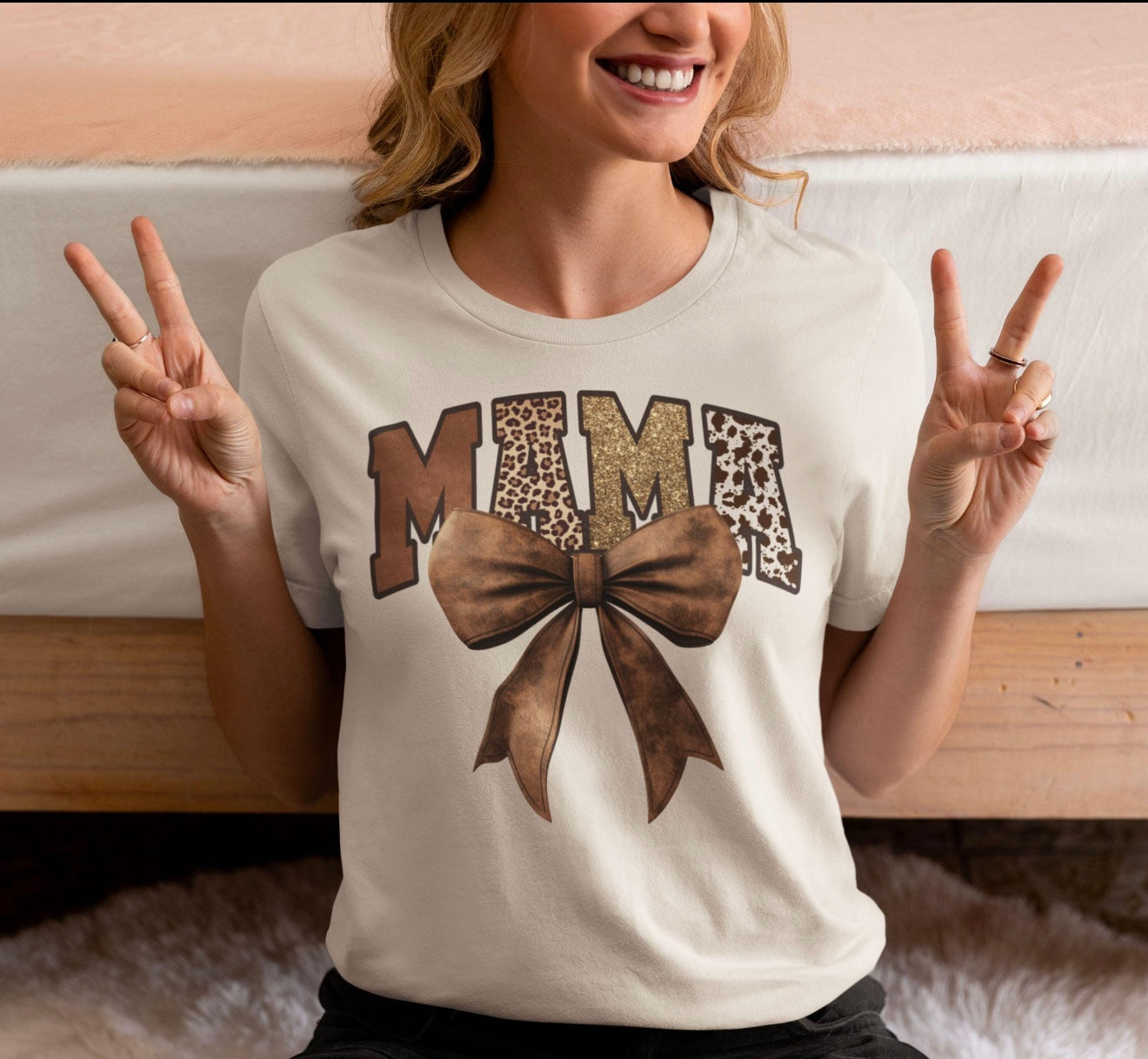 Neutral Mama tee