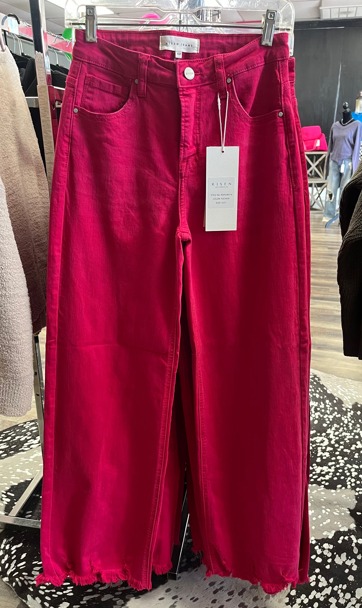 Risen Pink denim