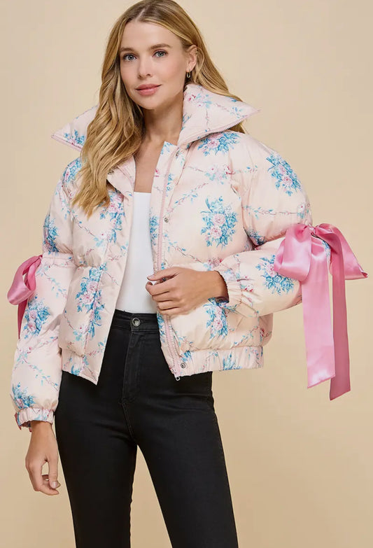 Floral Puffer💐🎀