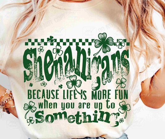 Shenanigans because life is more fun