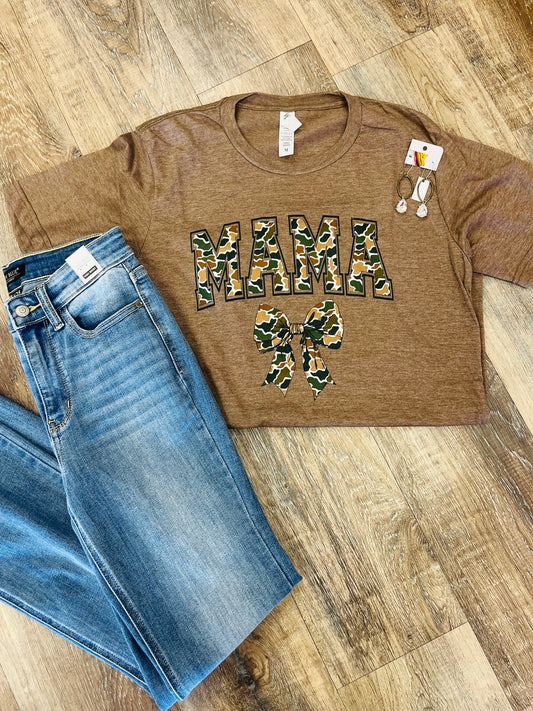 Camo Mama tee