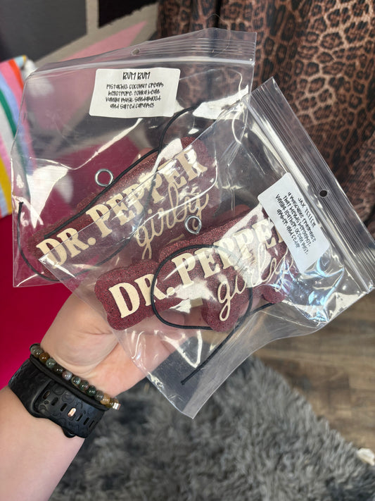 Dr.pepper girly car freshie