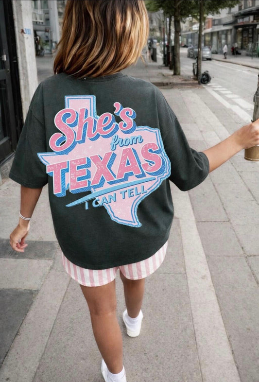 She’s from Texas I can tell