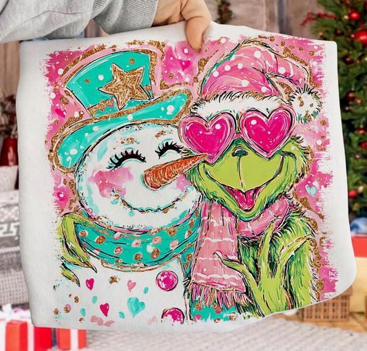 Snowman & Grinch
